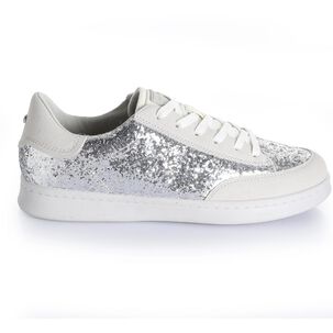 Zapatilla Urbana Mujer Via Uno Silver