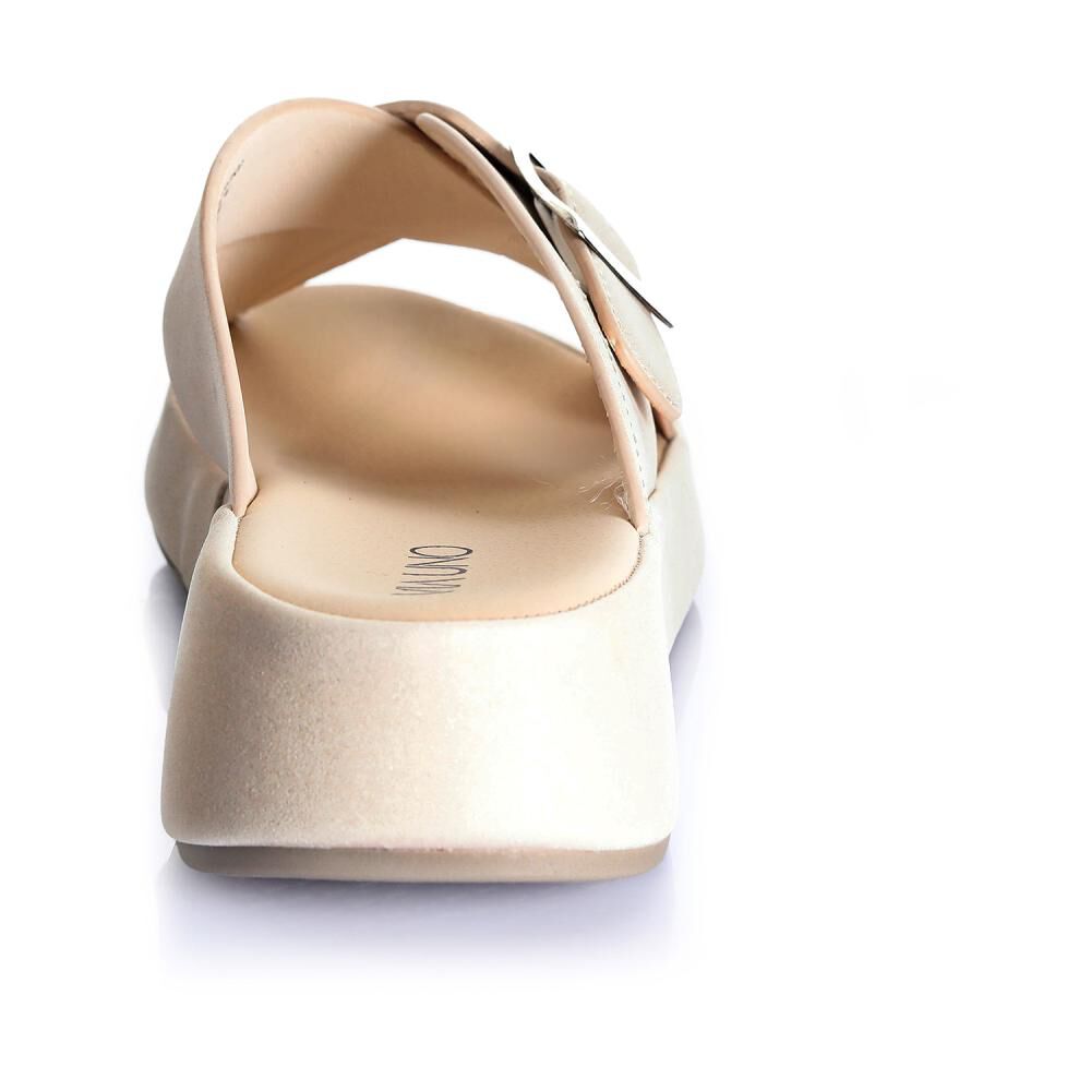 Sandalia Mujer Via Uno Oro image number 2.0