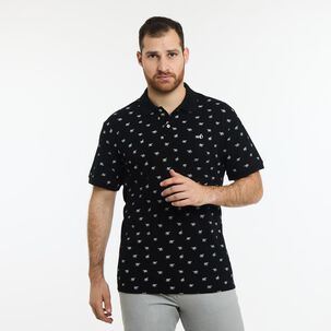 Polera Manga Corta Cuello Piqué Hombre Herald