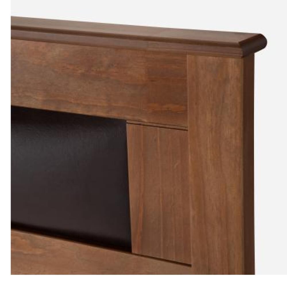 Cama Europea Rosen New Style 4 Plus / 1.5 Plazas / Base Normal + Respaldo Ferrara image number 10.0