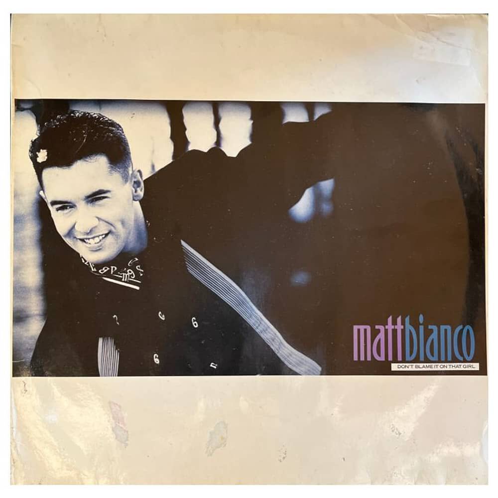 Matt Bianco - Don't Blame It On That Girl | 12" Maxi Single Usado image number 0.0