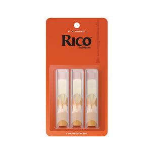 Caña Clarinete Bb 2.5 Pack 3 Rico Rca0325 Daddario