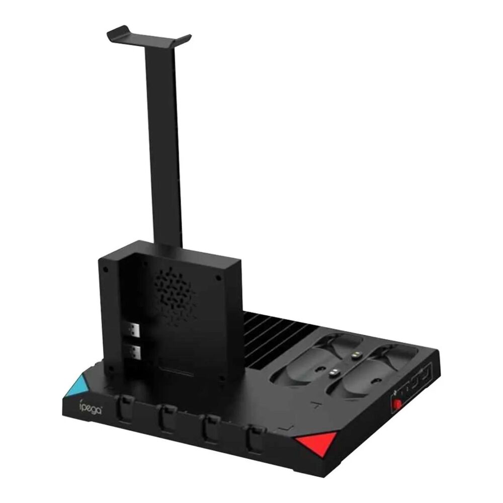 Base Cargador Soporte Vertical Para Nintendo Switch 9 En 1 image number 1.0
