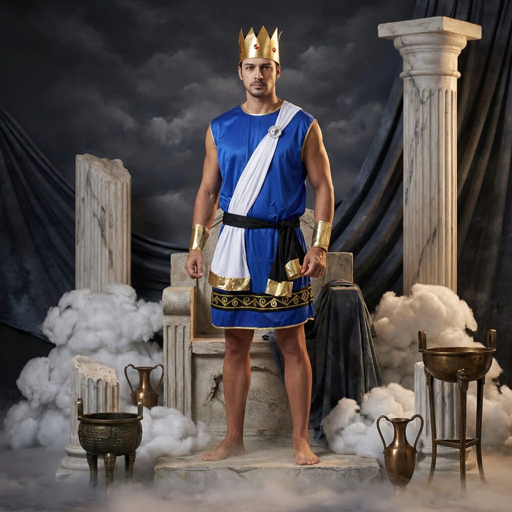 Disfraz Dios Griego Zeus Adulto image number 0.0