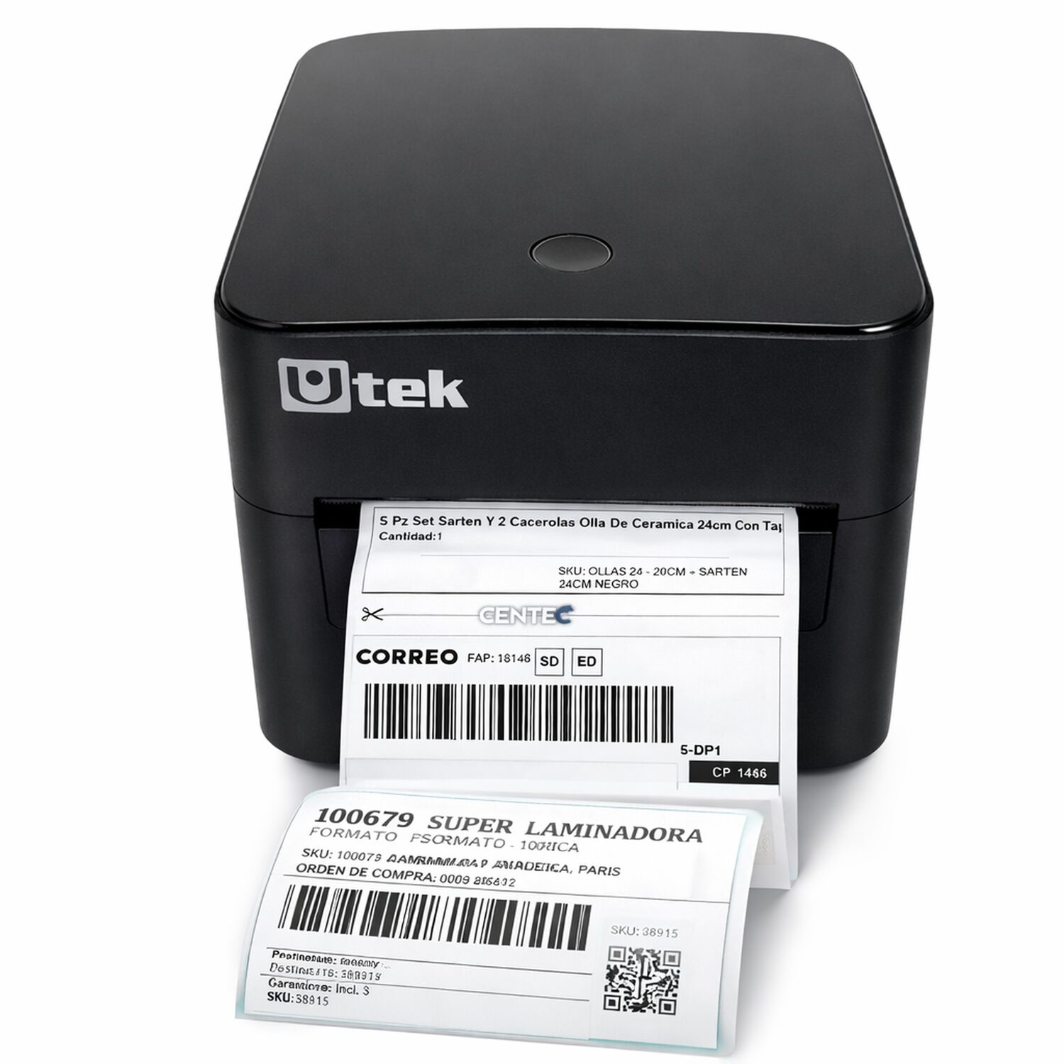 Impresora Térmica De Etiquetas Autoadhesivas 108mm Multiusos