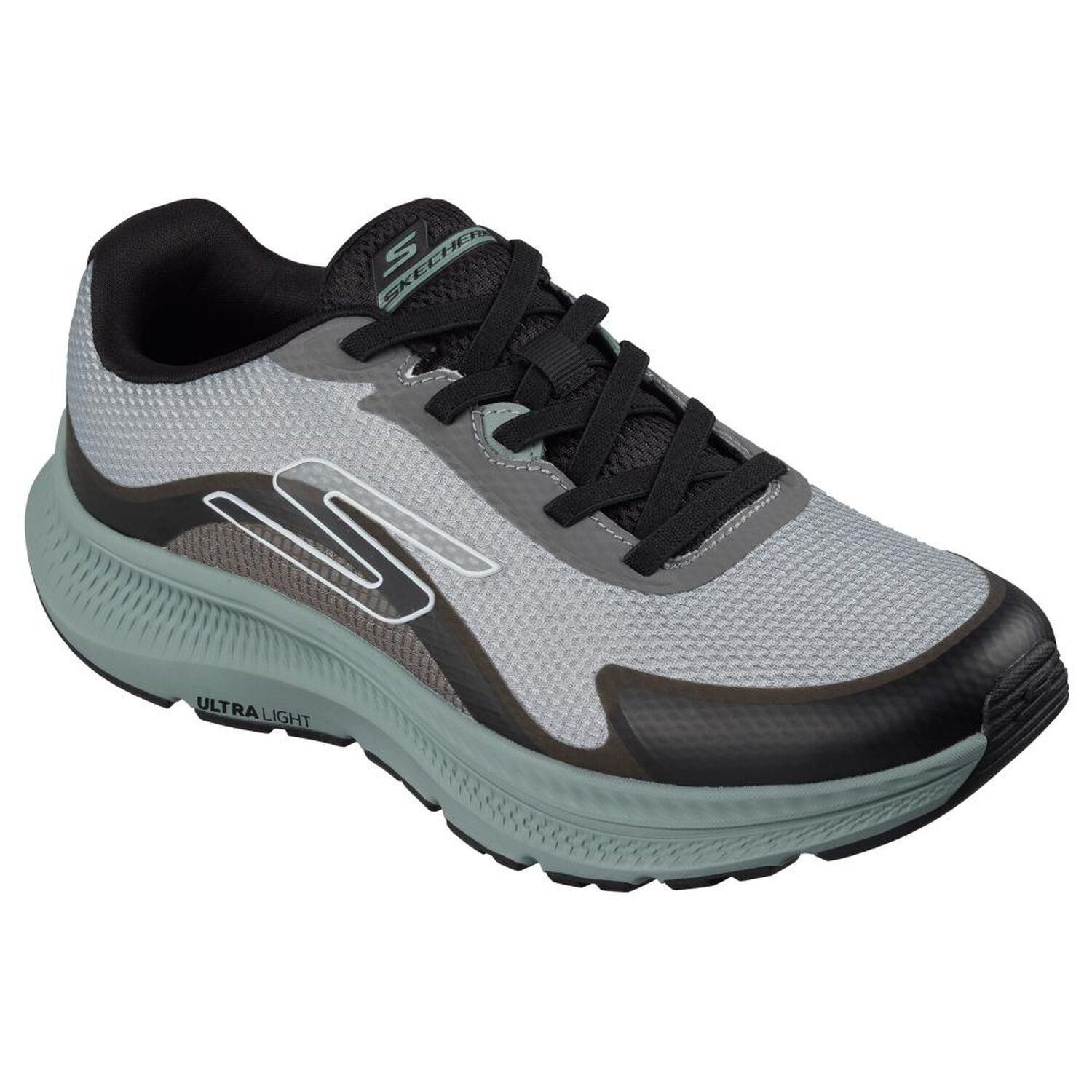 Zapatilla Urbana Hombre Skechers GO RUN CONSISTENT 2.0 GRIS image number 3.0