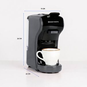 Cafetera C&aacute;psulas Espresso Milano Coffee 3en1 Gris Easyways