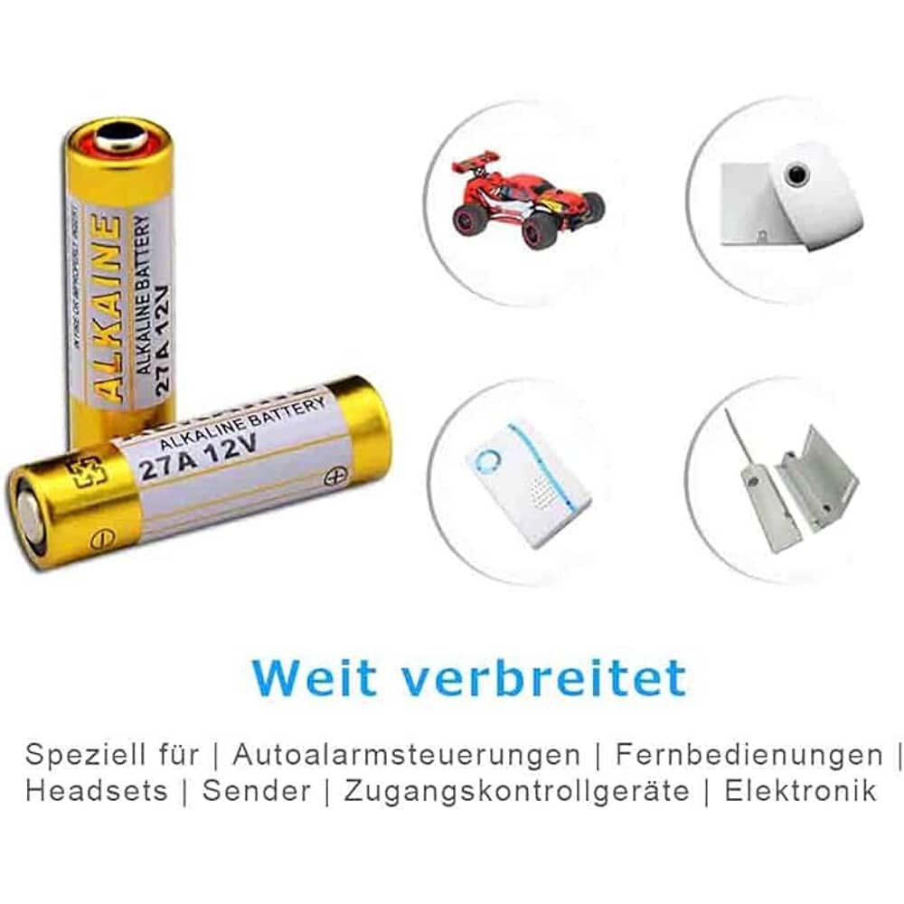 Pilas Para Controles Juguetes 27a 12v L828 Para Juguetes Controles Etc image number 4.0