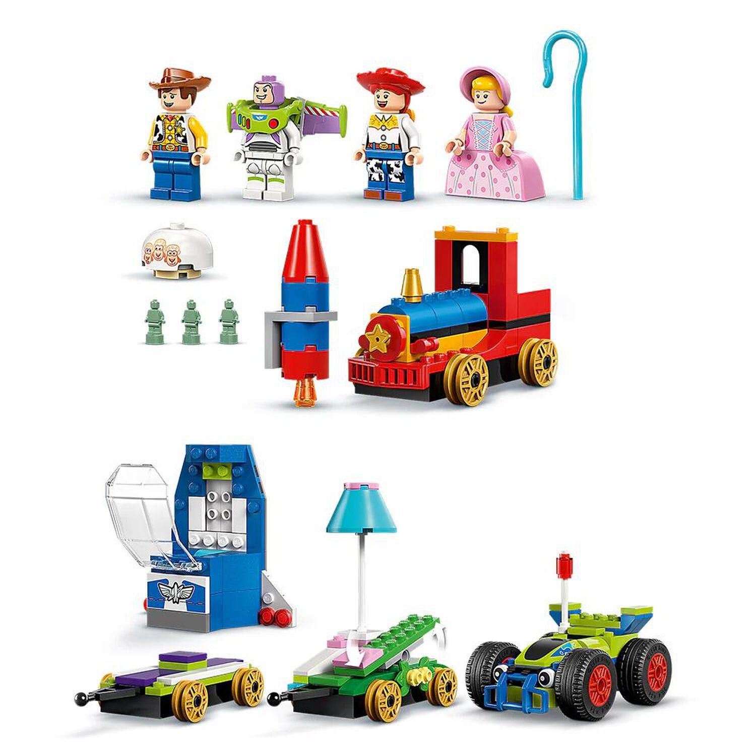Lego Disney - Tren De Celebraci&oacute;n De Toy Story Y Auto Rc - 43264 image number 2.0