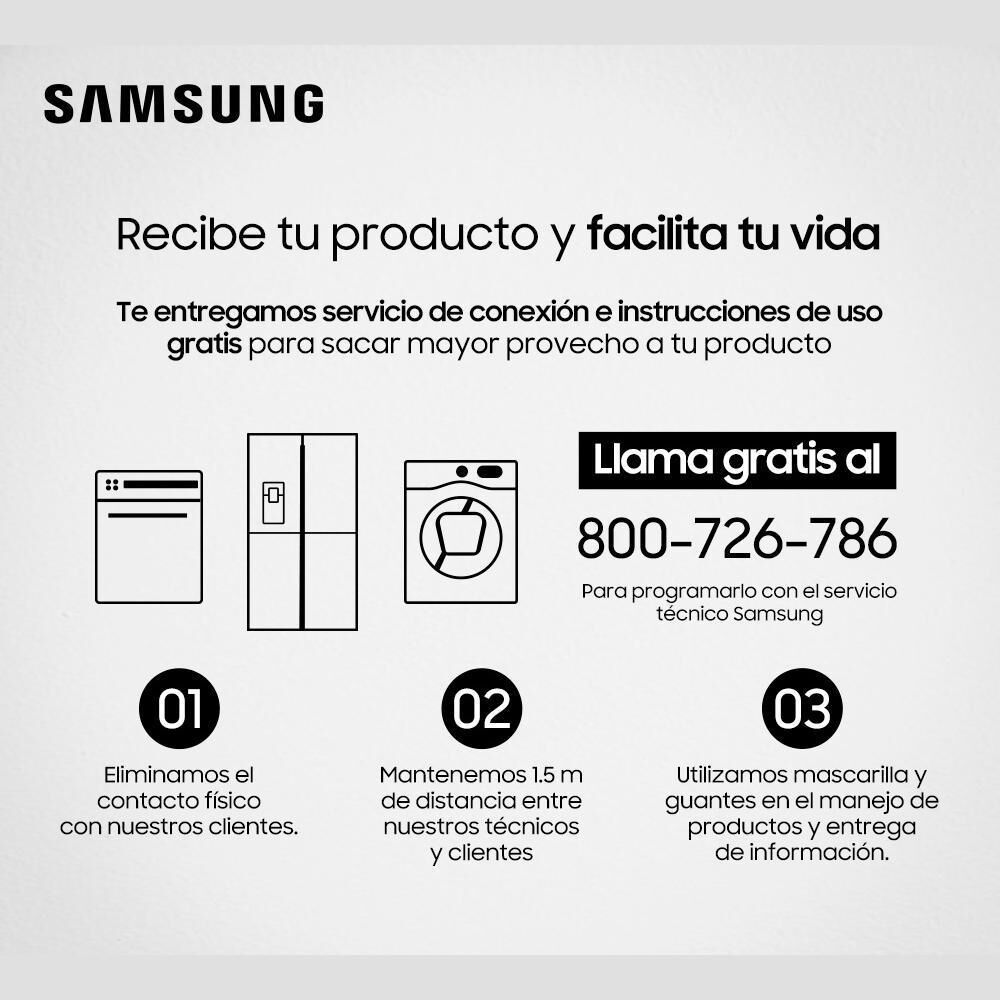 Lavadora-Secadora Samsung / WD10J6410AW / 10.5 Kg / 6 Kg image number 9.0