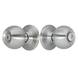 Pack De 2 Cerraduras De Ba&ntilde;o Doncan Pro De Acero Inoxidable