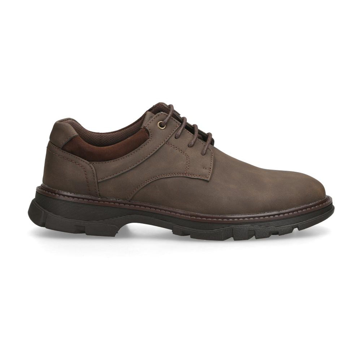 Zapato Casual Hombre Bruno Bertini Brown image number 2.0