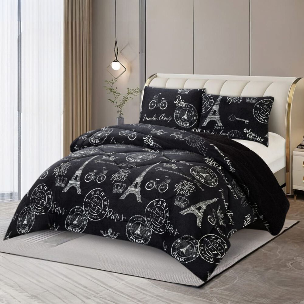 Plumon De Invierno Plush Liso Con Chiporro De 1.5 Plazas + 1 Funda Para Almohada Cip1.5p-35 image number 0.0