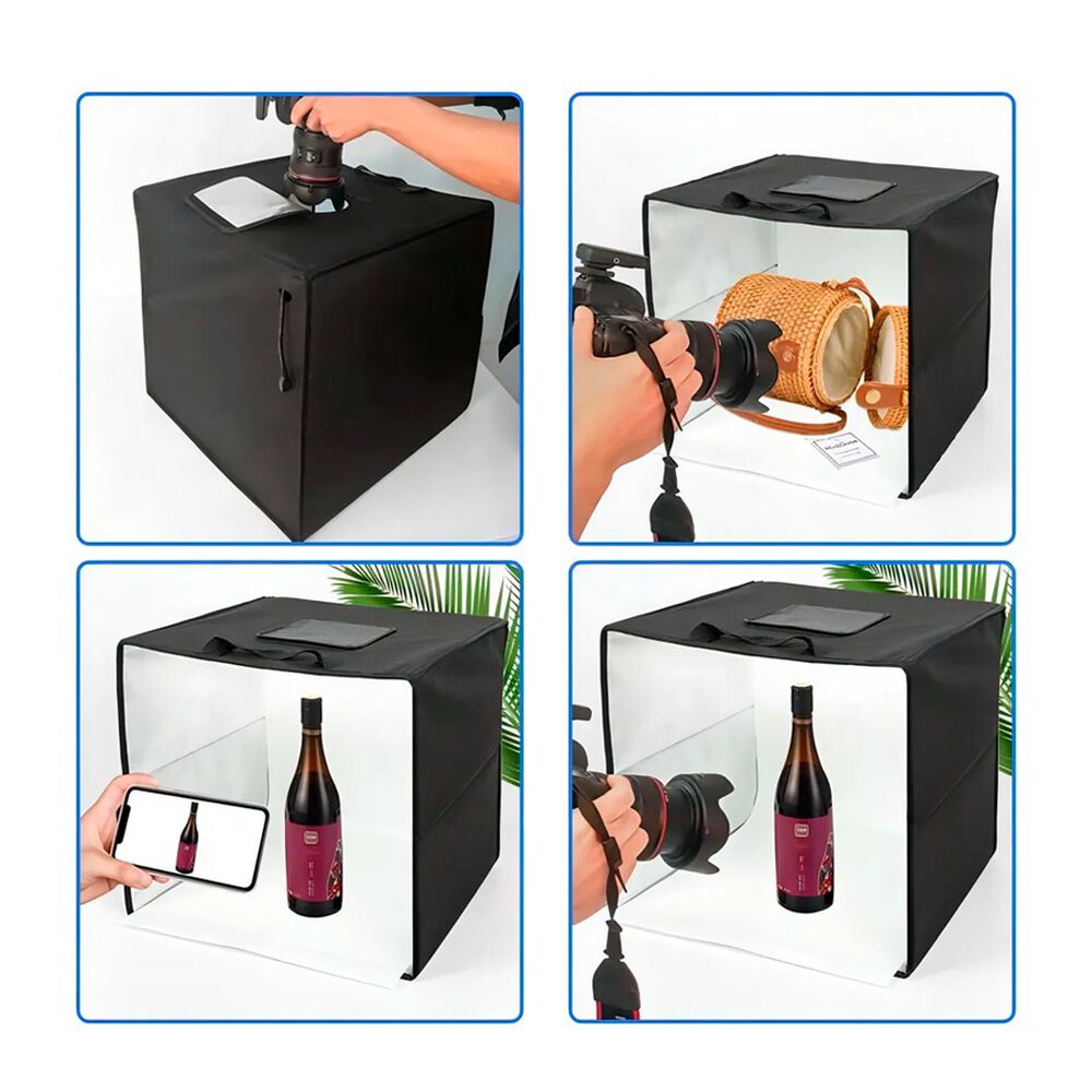 Caja De Estudio Fotográfico Portátil 30 X 30 Cm image number 5.0