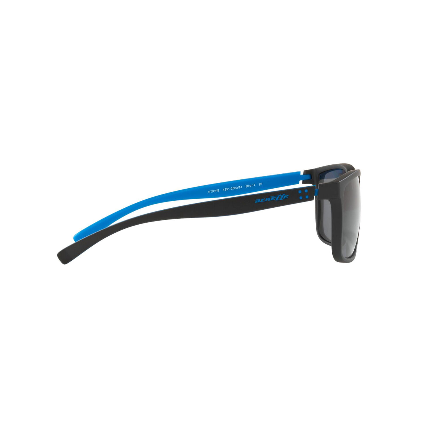 Lentes De Sol Stripe Negro Polarizados Sustentable Arnette image number 9.0