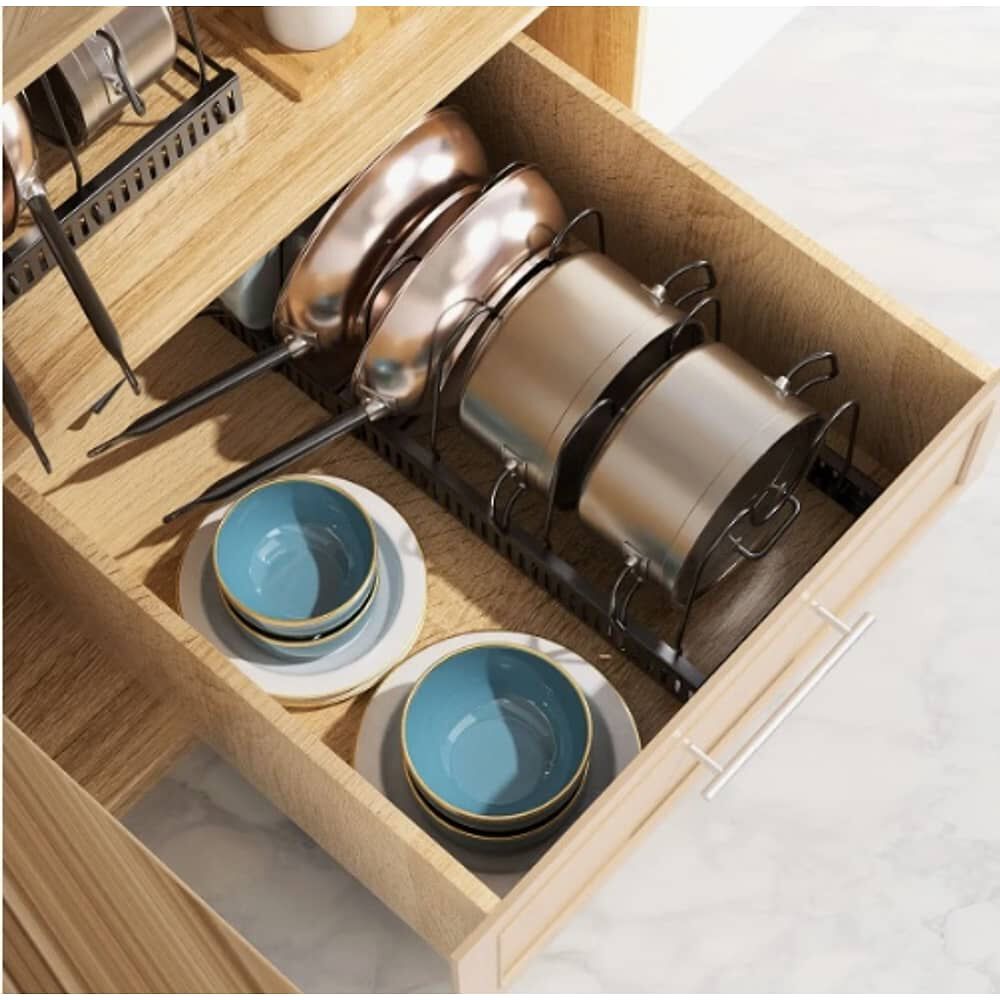 Rack Organizador De Ollas Expandible Menaje Tablas Tapas image number 4.0