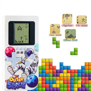 Consola De Juegos Retro Port&aacute;til Tetris