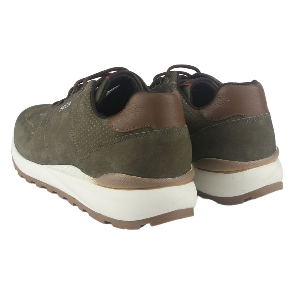 Zapatilla Ferracini Hombre 9357 Dark Oliva Casual image number 5.0