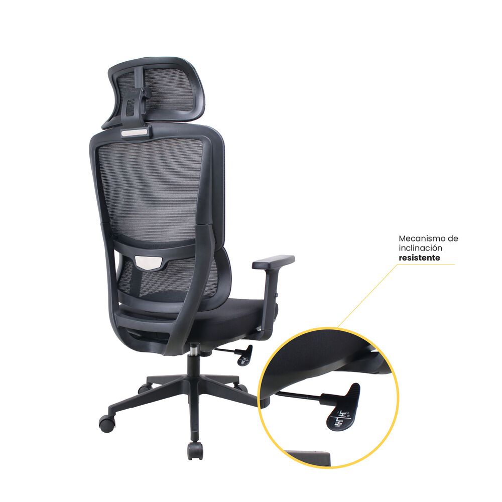 Silla Escritorio Oficina Ergon&oacute;mica Reclinable Ergotech Levo image number 5.0