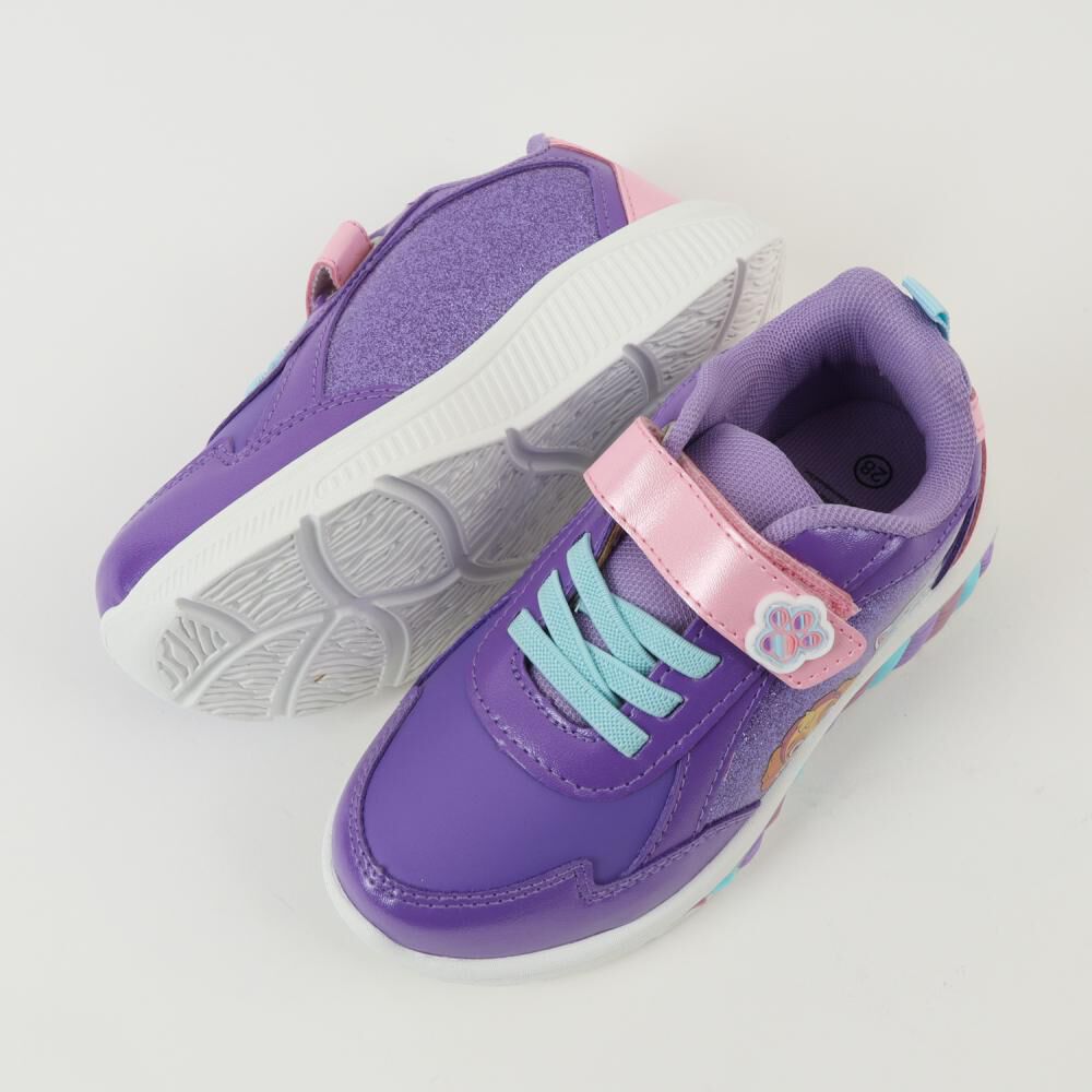 Zapatilla Infantil Niña Disney Lila image number 3.0