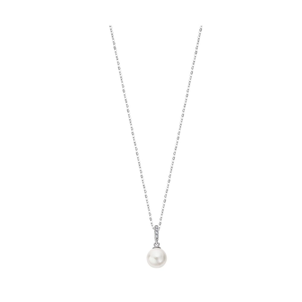 Collar Lp3478-1/1 Lotus Silver Mujer Pearls image number 0.0