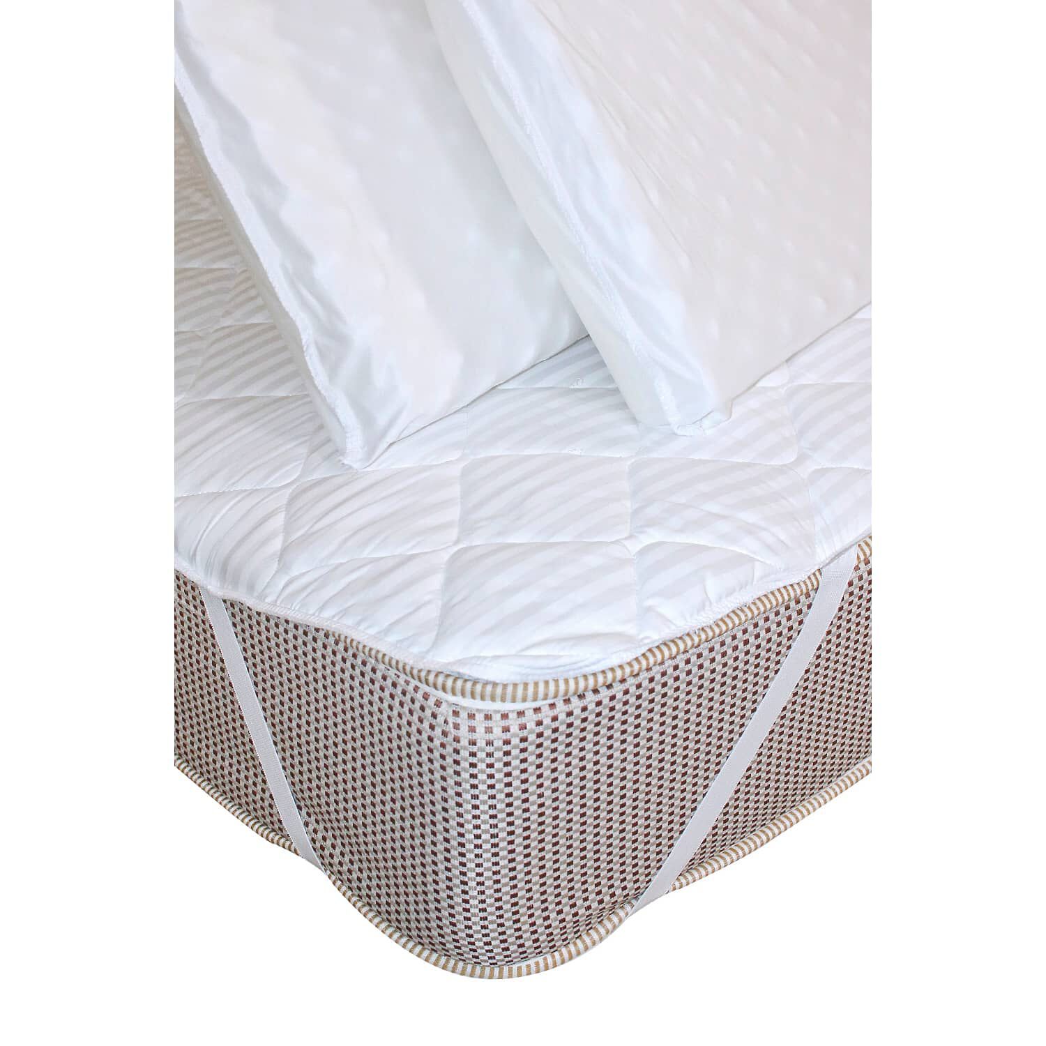 Cubrecolchon Arthome Blanco King image number 0.0
