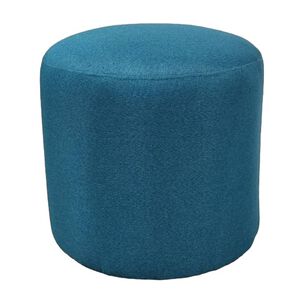 Pouf Redondo Lino Turquesa