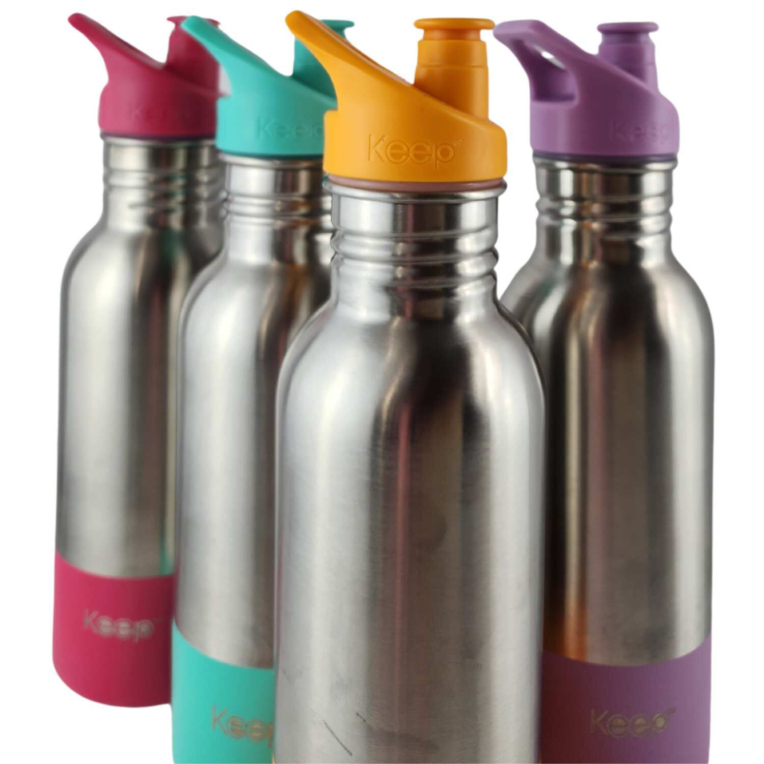 Botella Metalica Keep 600ml Keep Bebidas Deporte Naranja image number 6.0