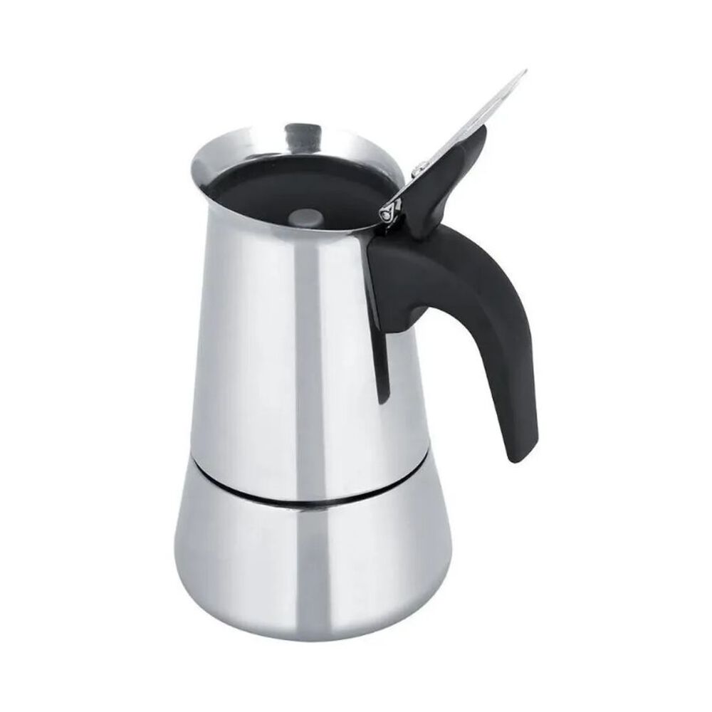 Cafetera Italiana Inoxidable Cafetera Espresso 4 Tazas image number 3.0