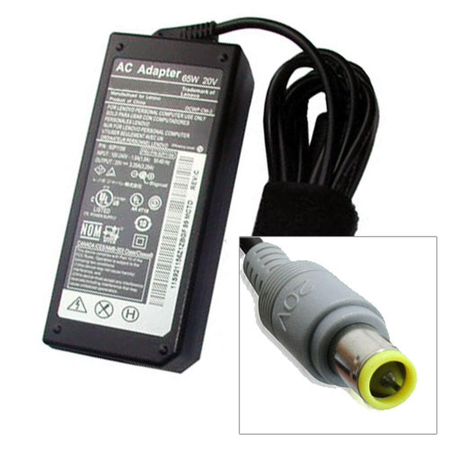 Cargador De Notebook Para Lenovo 20v 3.25a 7.9 X 5.5mm image number 0.0