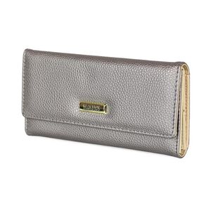 Billetera Mujer Fidelia Gris Kenneth Cole