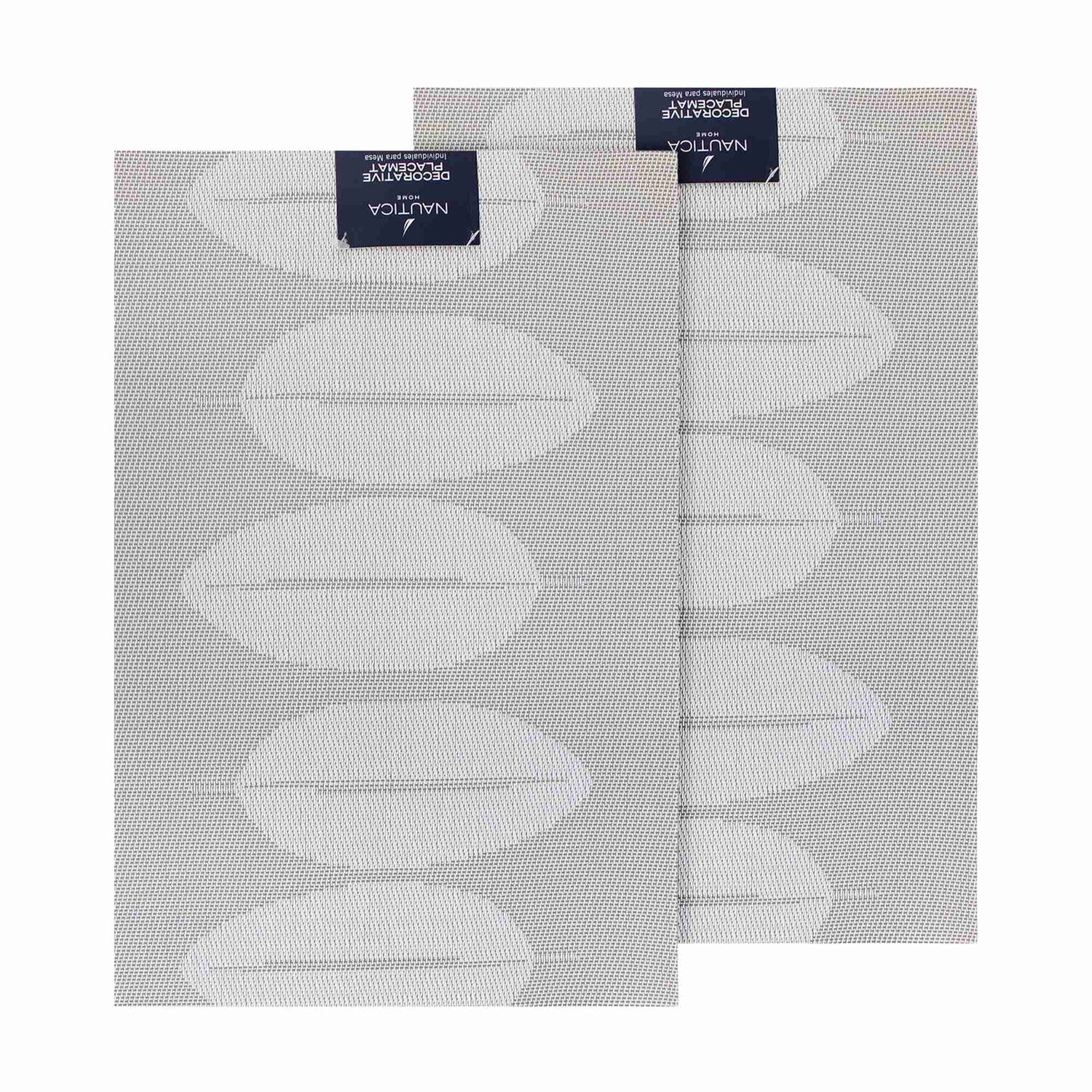 Pack 2 Individuales Nautica Home 45x30cm Reversible Hojas Blanco image number 4.0