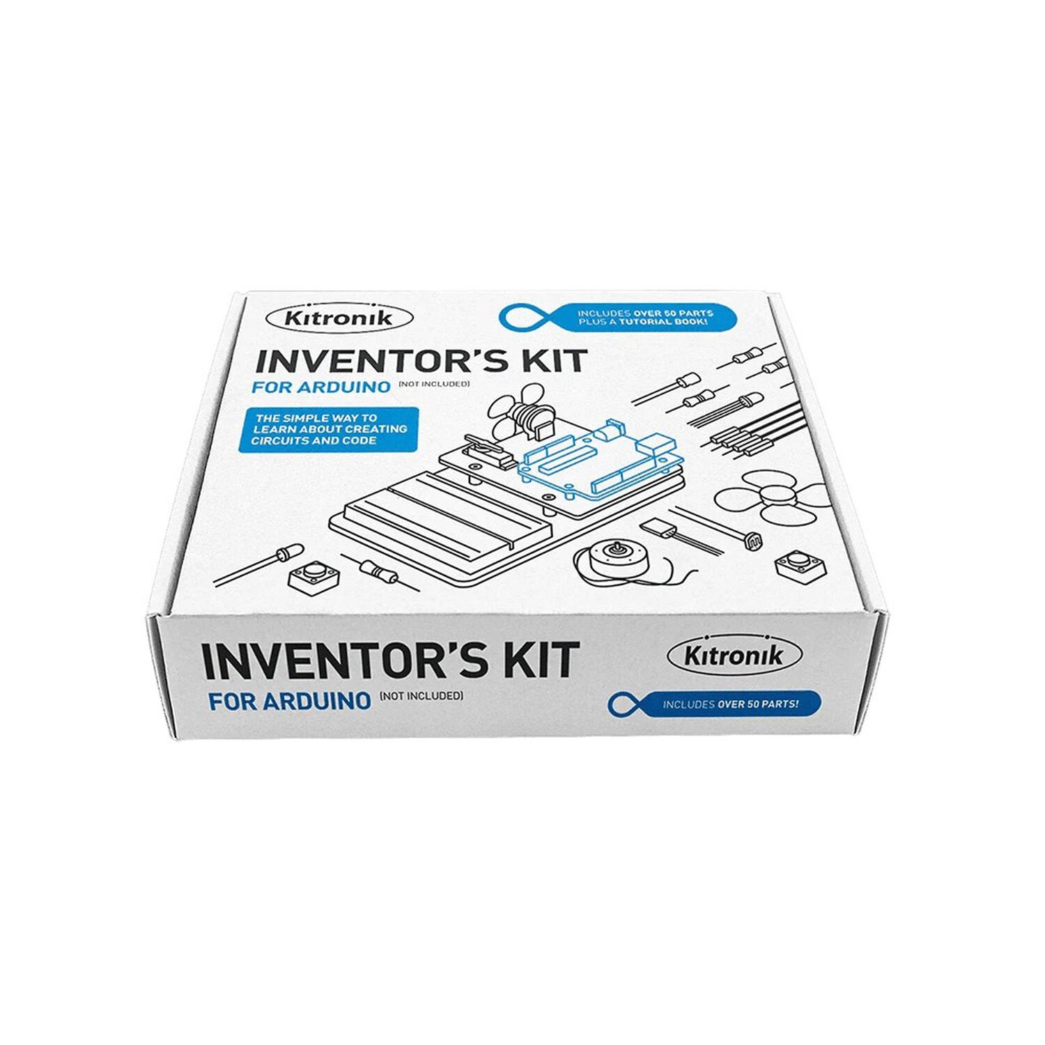 Inventor's Kit Para Arduino - Kitronik image number 0.0