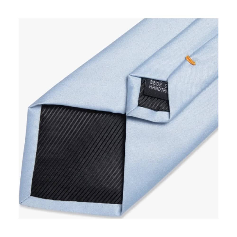Corbatas Seda Hombres Celeste image number 3.0