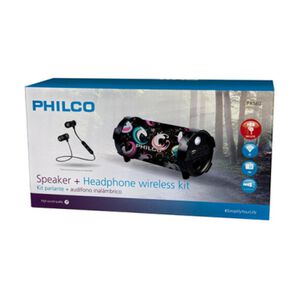Pack Parlante Bluetooth 10w Diseño Audifonos Bluetooth
