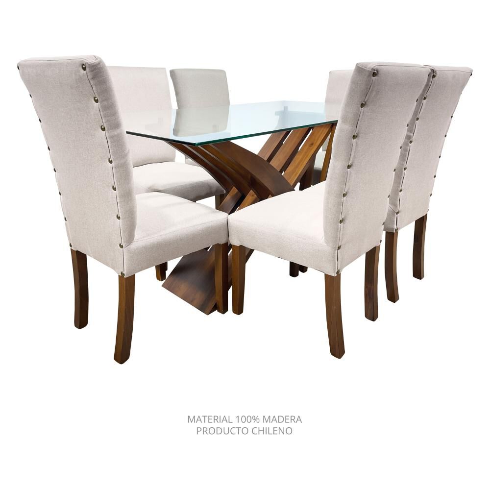 Juego De Comedor Living Factory Gaviota image number 1.0
