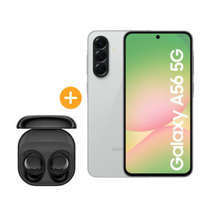 Smartphone Samsung Galaxy A56 Gris / 5G / 128 GB / Liberado + Audífonos Buds Core Negro
