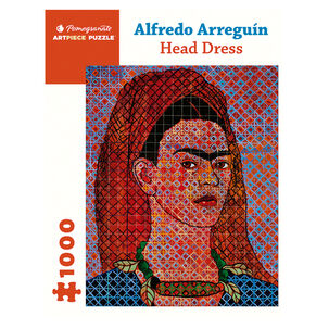 Rompecabeza Alfredo Arreguin: Frida Khalo Dress 1000 Piezas
