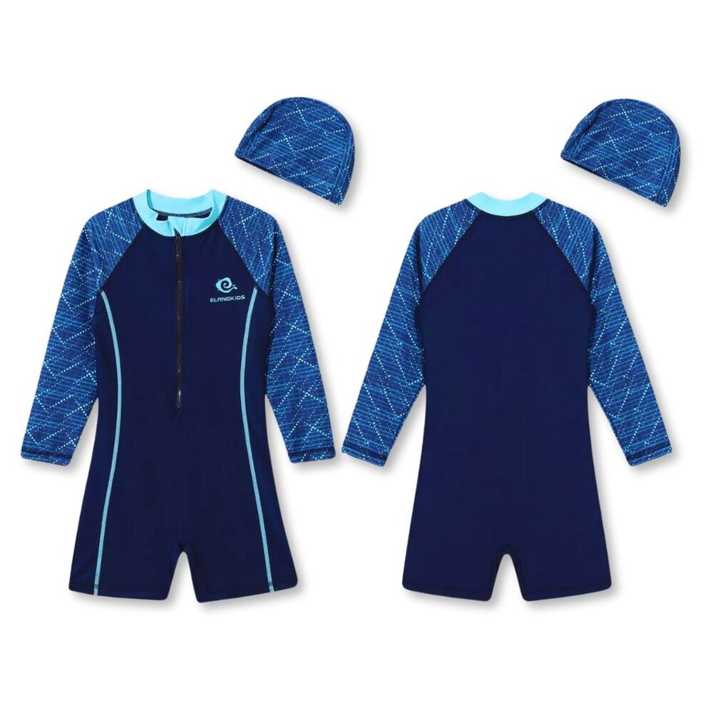 Traje De Baño Enterito Sport Manga Larga Niña Jump Kids image number 6.0