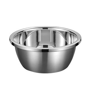 Bowl Ensaladera Redondo Fuente Base Plana Acero Cocina 18cm