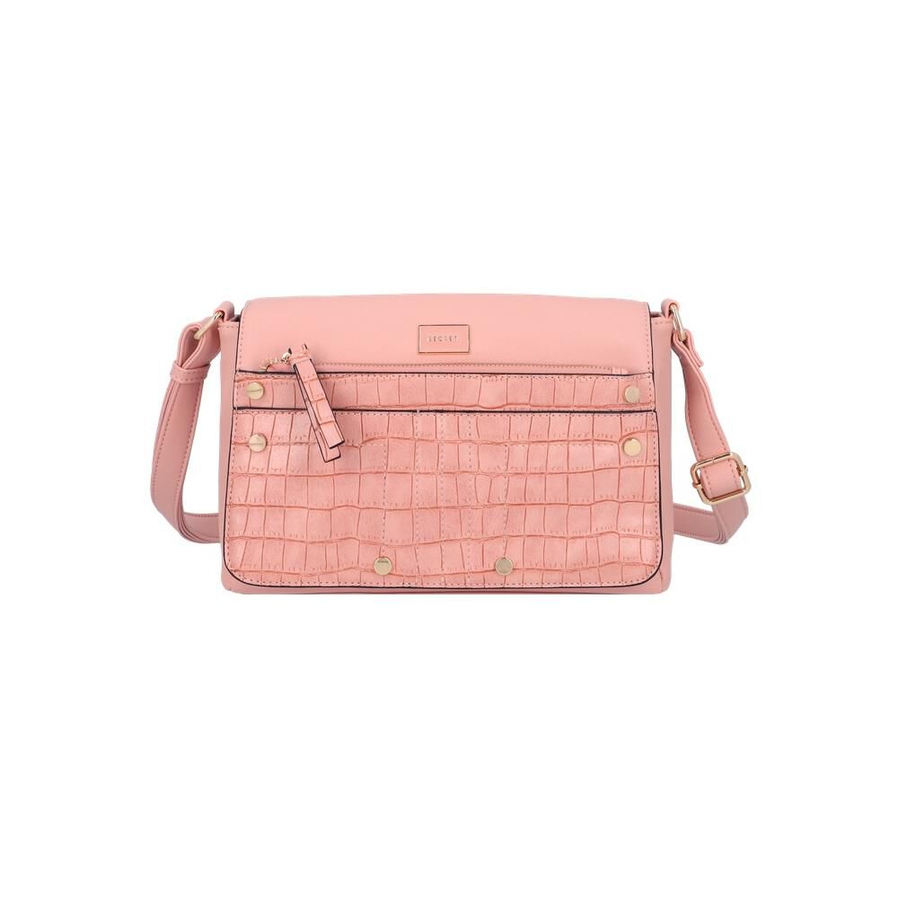 Bandolera Secret Polonia St6 M Rosado image number 0.0