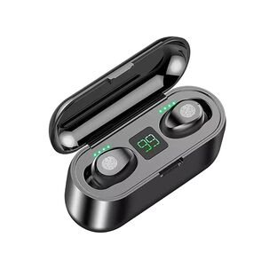 Audifonos Bluetooth Recargables Tws In Ear Manos Libres Aks-t20 Negro
