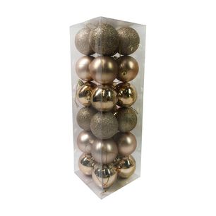 Esferas Casaideal Rose Gold / 24 Piezas