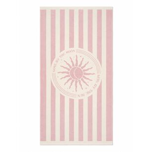 Toalla De Playa Casaideal Moonpink / 75x150 Cm