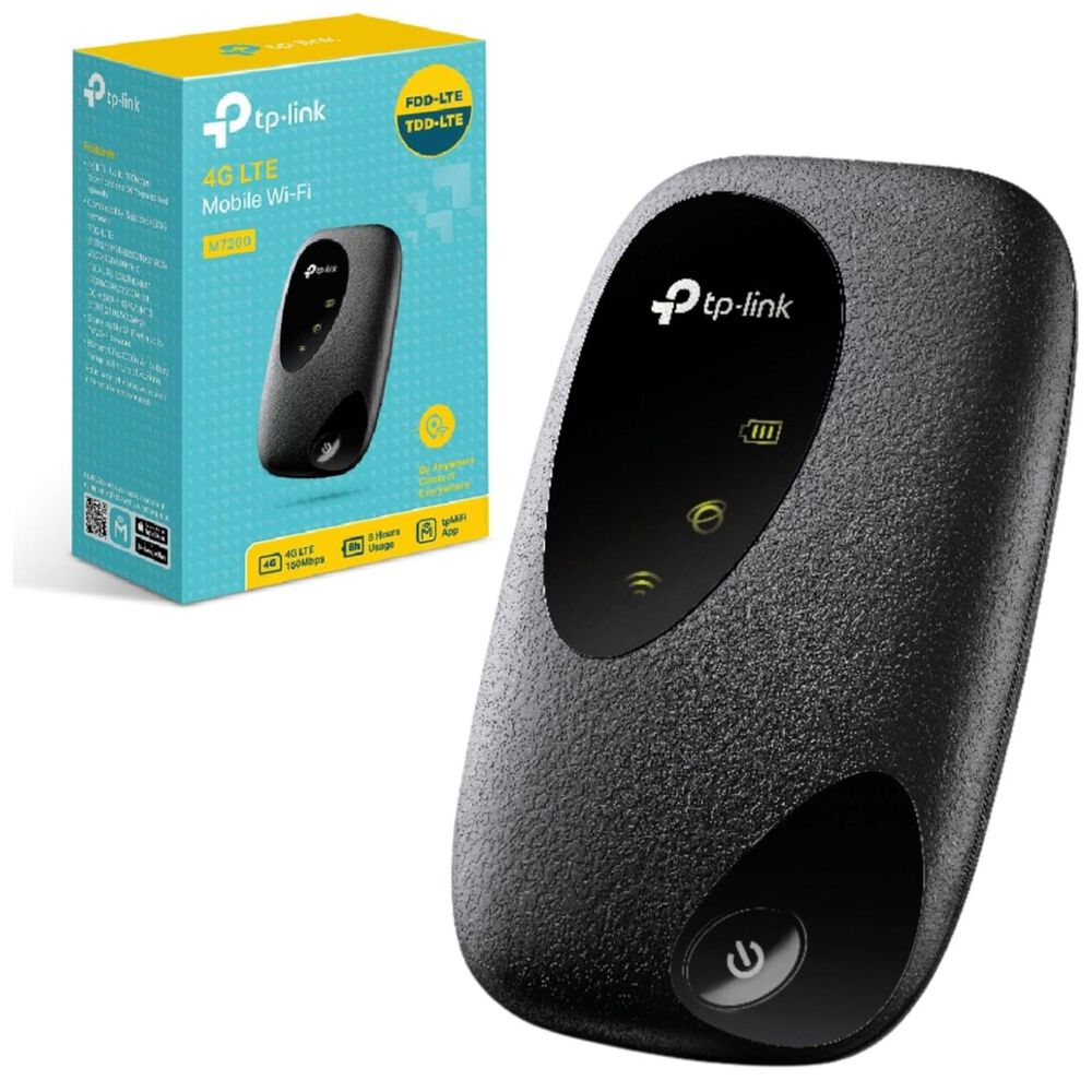 Router Wifi Portatil 4g Lte Negro M7200 image number 3.0
