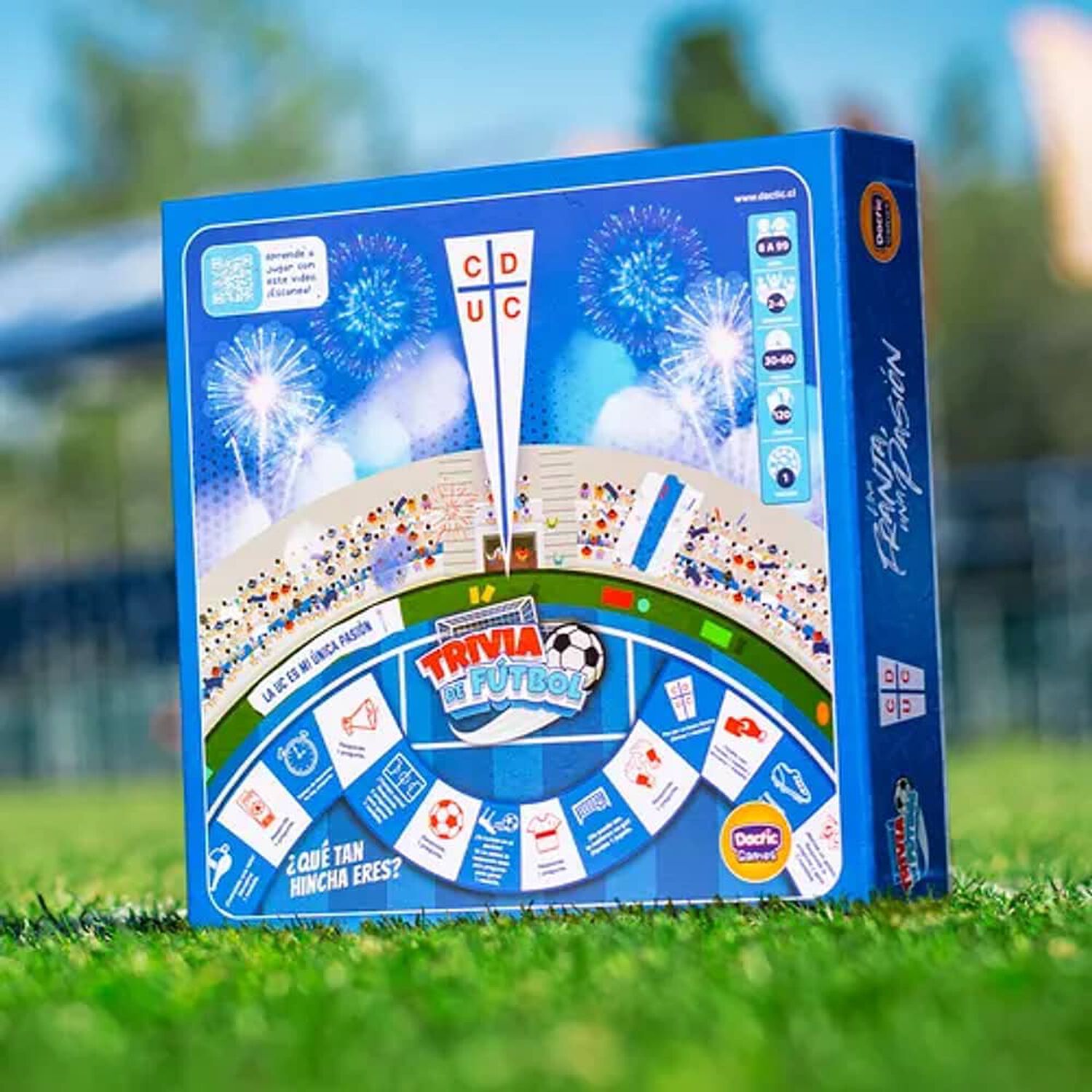 Juego De Mesa Trivia De F&uacute;tbol Universidad Cat&oacute;lica Dactic image number 1.0