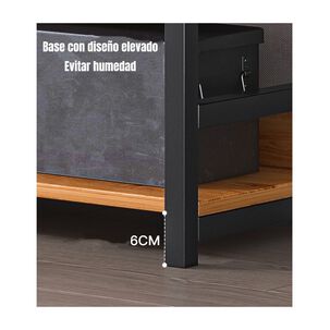 Estantes Librero Repisas De 6 Niveles 174cm Anton