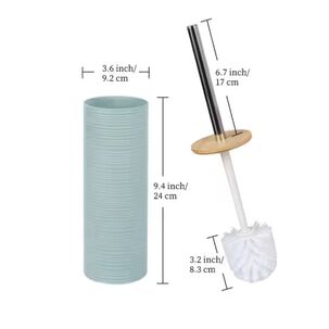 Cepillo De Ba&ntilde;o Con Tapa De Bamboo 41x92 Cm