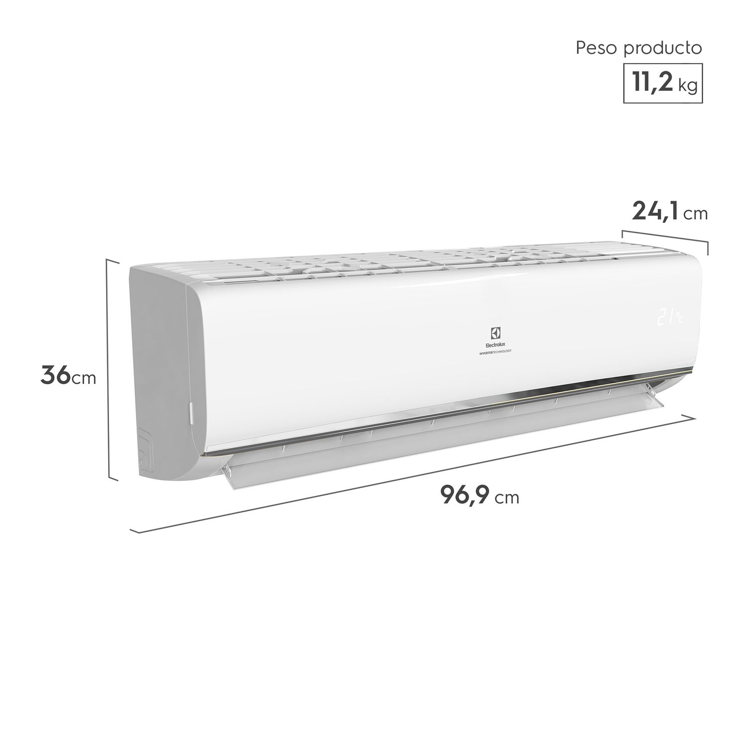 Aire Acondicionado Efficient Inverter 18000 Btu - Electrolux image number 1.0