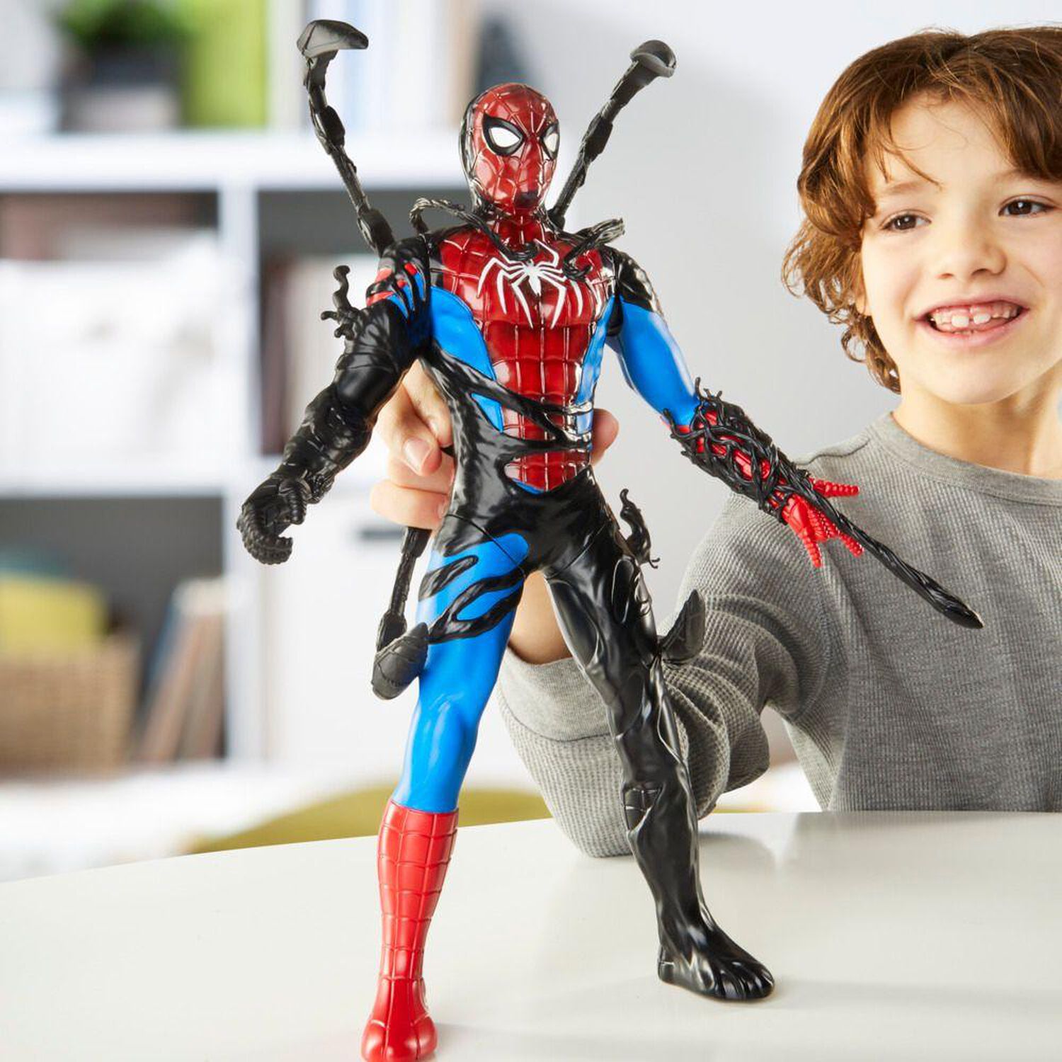 Figura De Acci&oacute;n Spider-man Venomversus image number 3.0